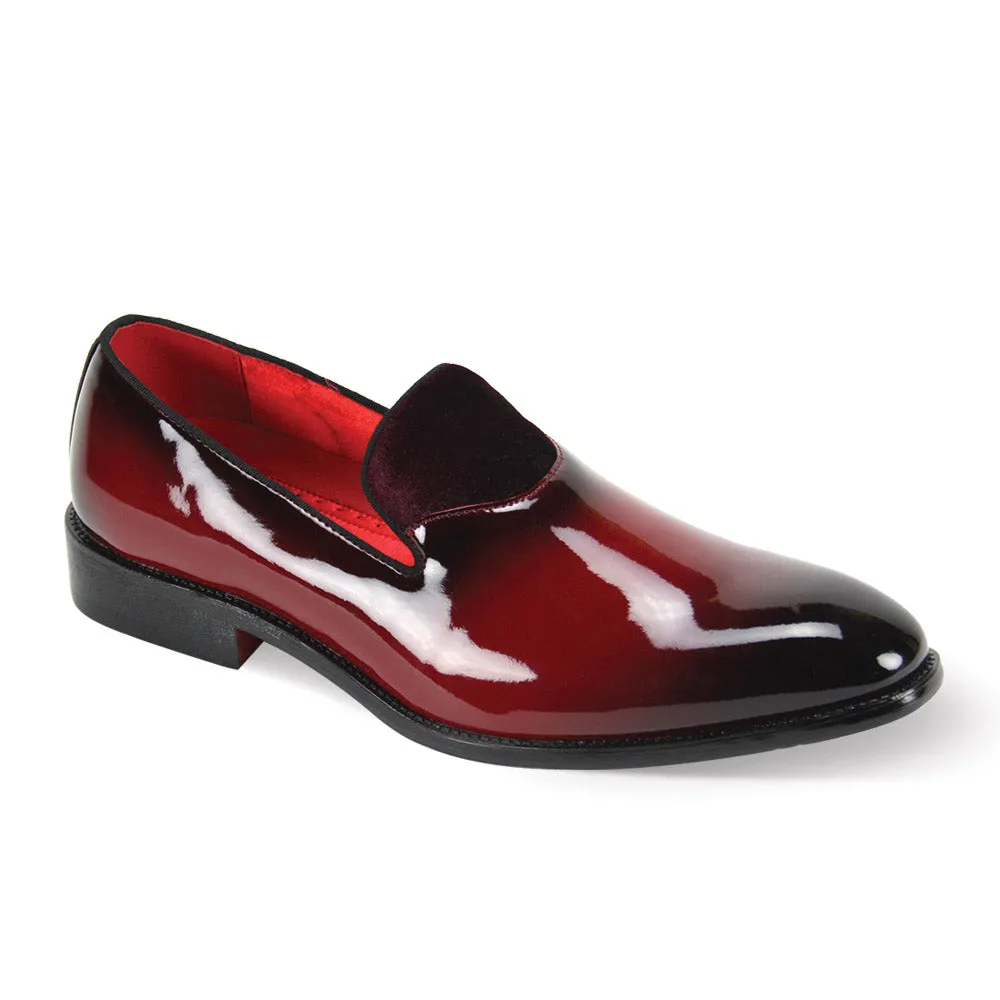 After Midnight Pointed Patent Leather Slip On