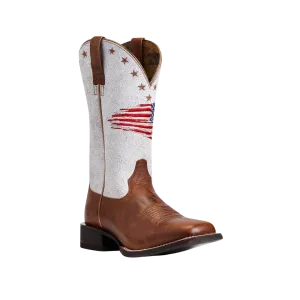 Ariat Women's Circuit Patriot Saddle Up Square Toe Boot