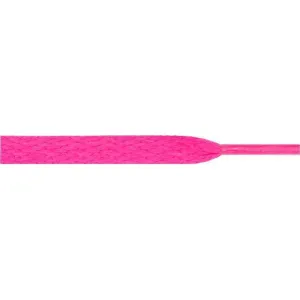 Athletic Flat 5/16" - Hot Pink (12 Pair Pack) Shoelaces