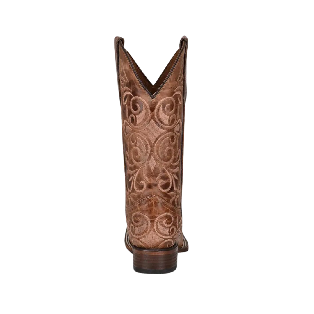 Corral Boots Women's Honey Brown Embroidered Boot