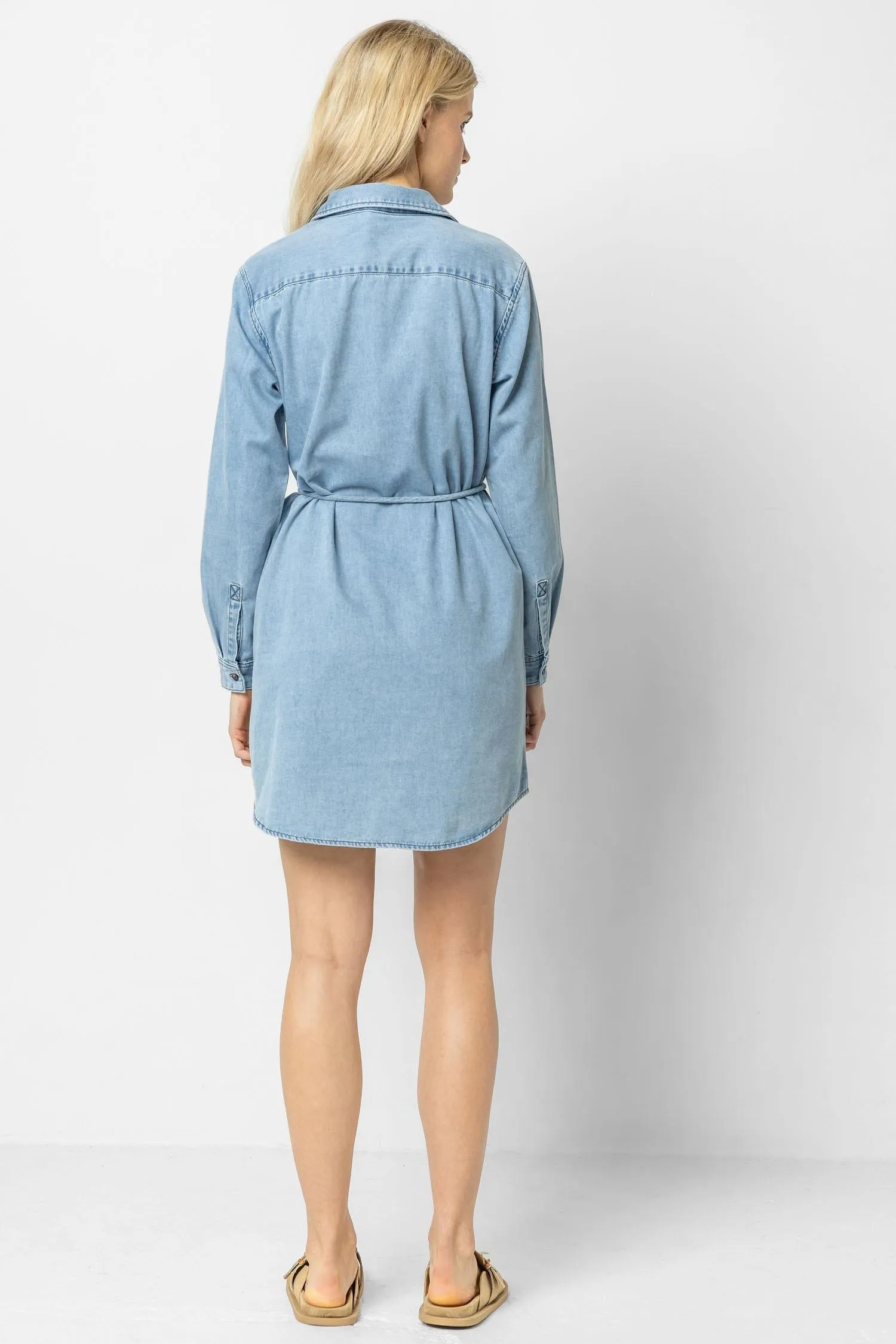 Denim Shirt Dress