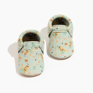 Disney Pumpkin Pooh Bear City Baby Shoe