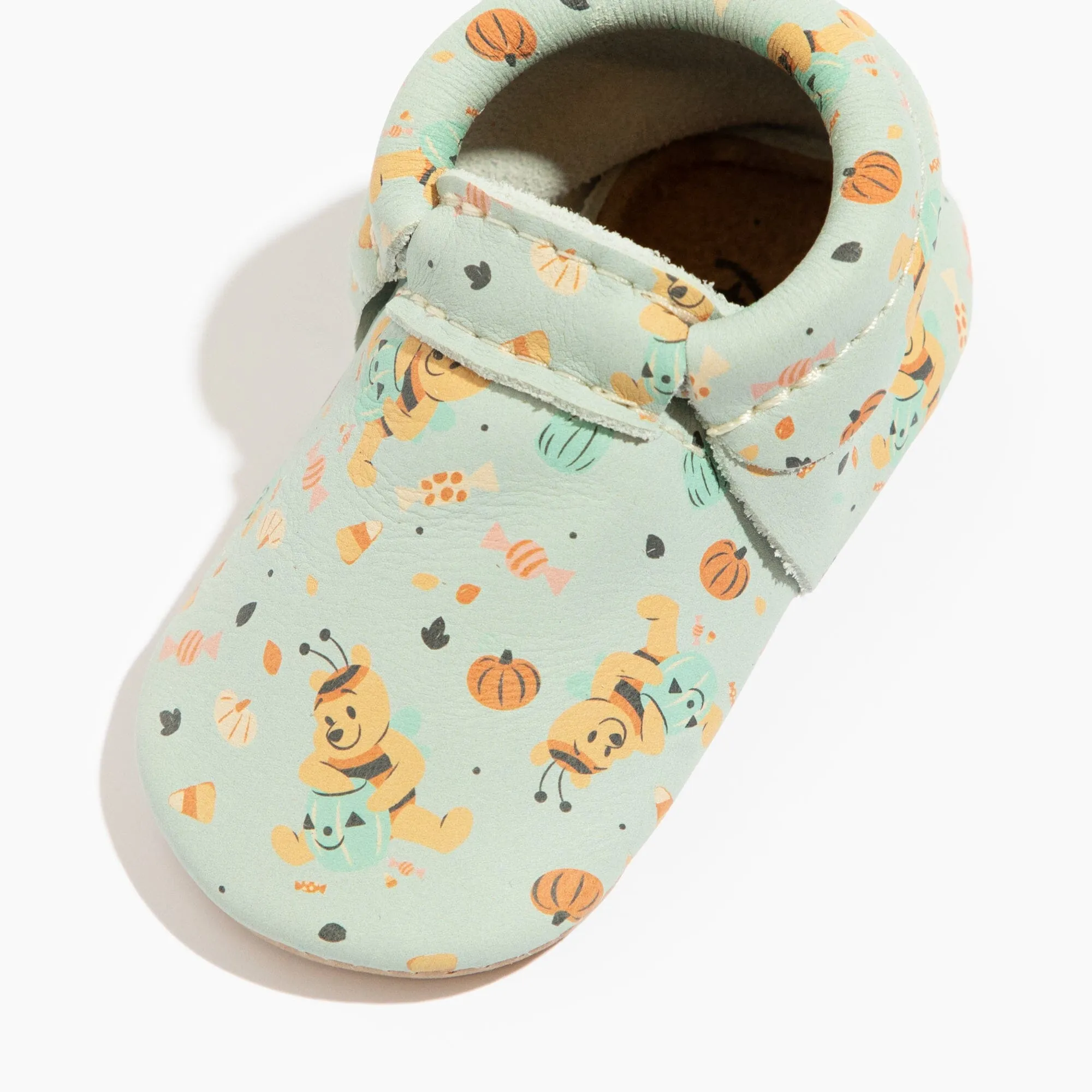 Disney Pumpkin Pooh Bear City Baby Shoe