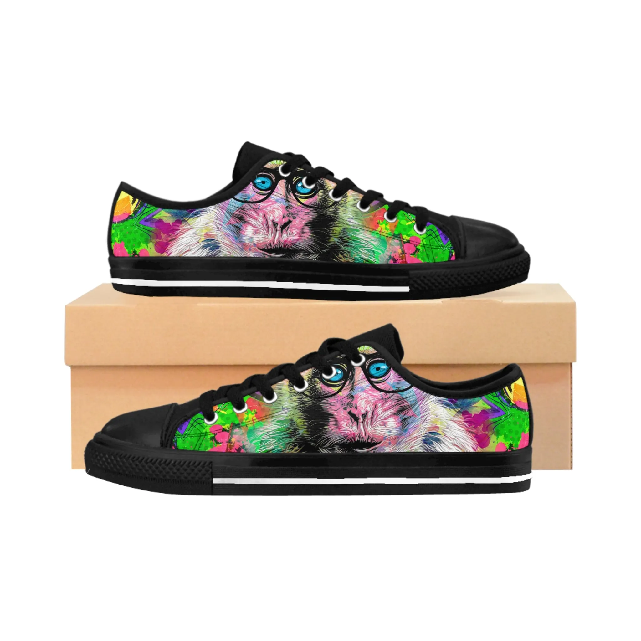 Graffiti Monkey Women's Sneakers