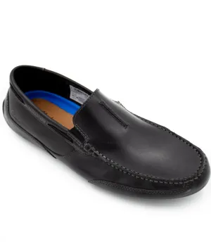 Markman Seam in Black Leather by Clarks