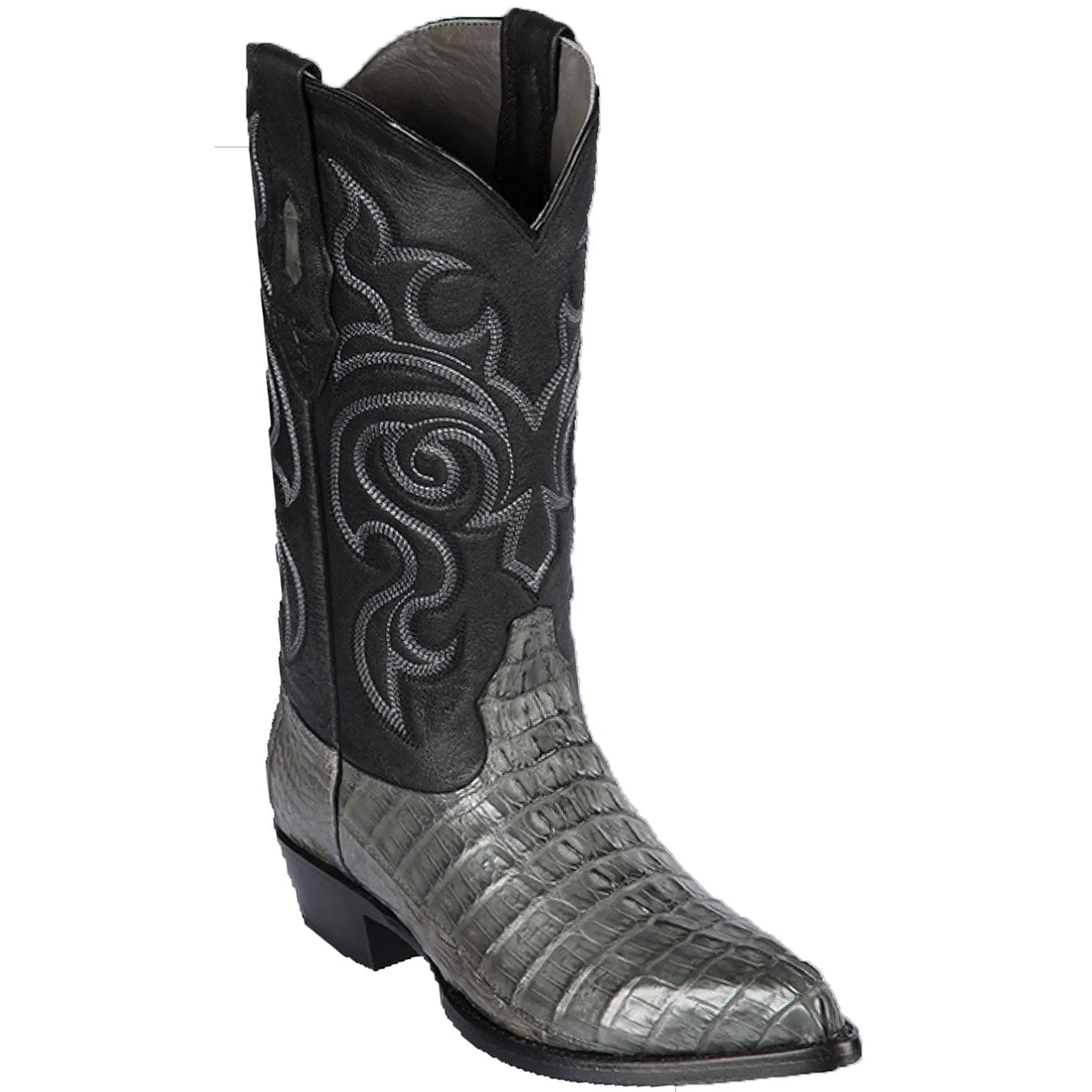 Men's Los Altos Caiman Tail J Toe Boots 9901-B