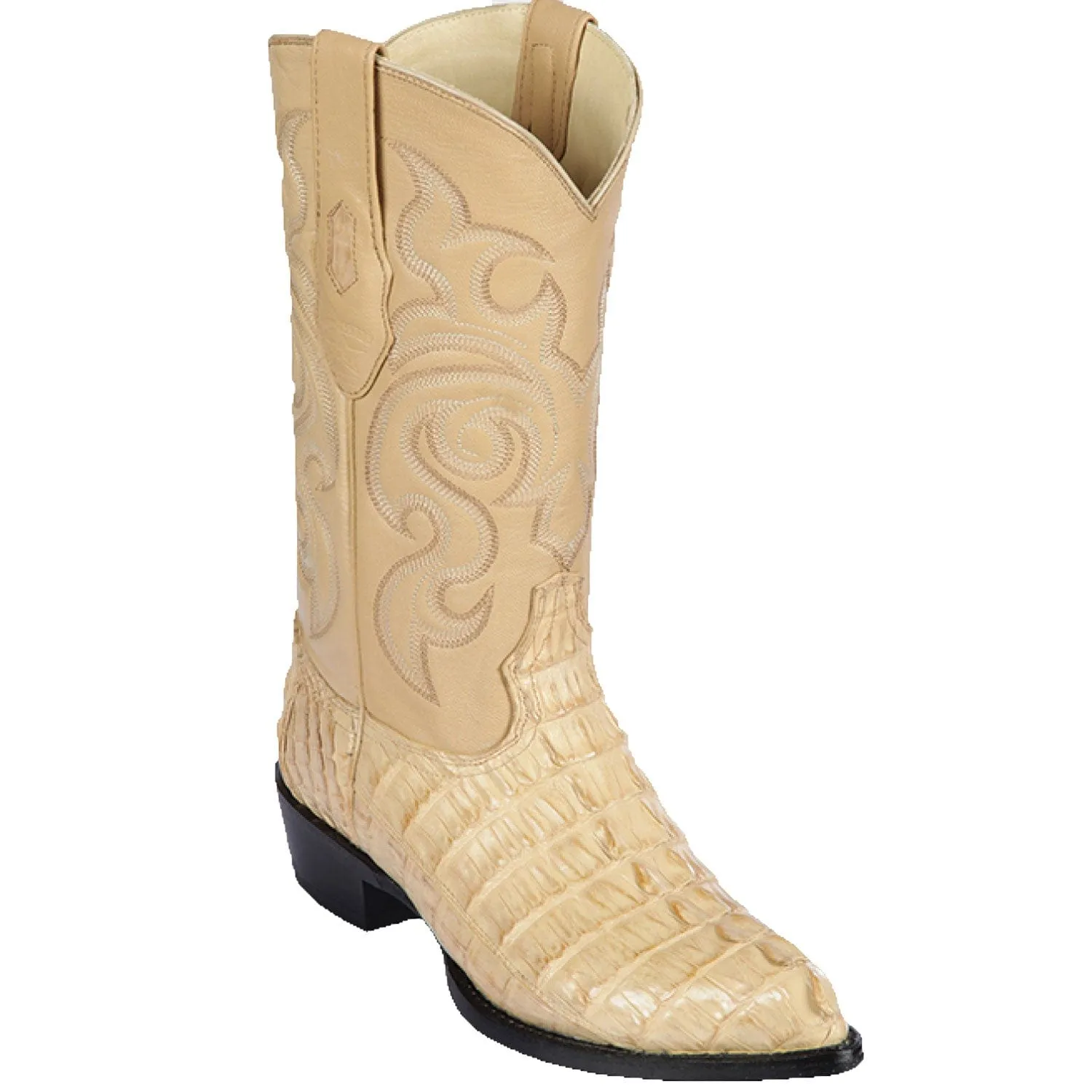 Men's Los Altos Caiman Tail J Toe Boots 9901-B