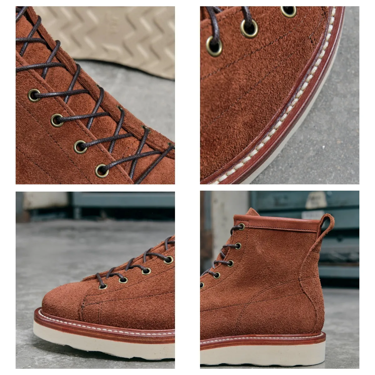 Men's Suede Monkey Boots