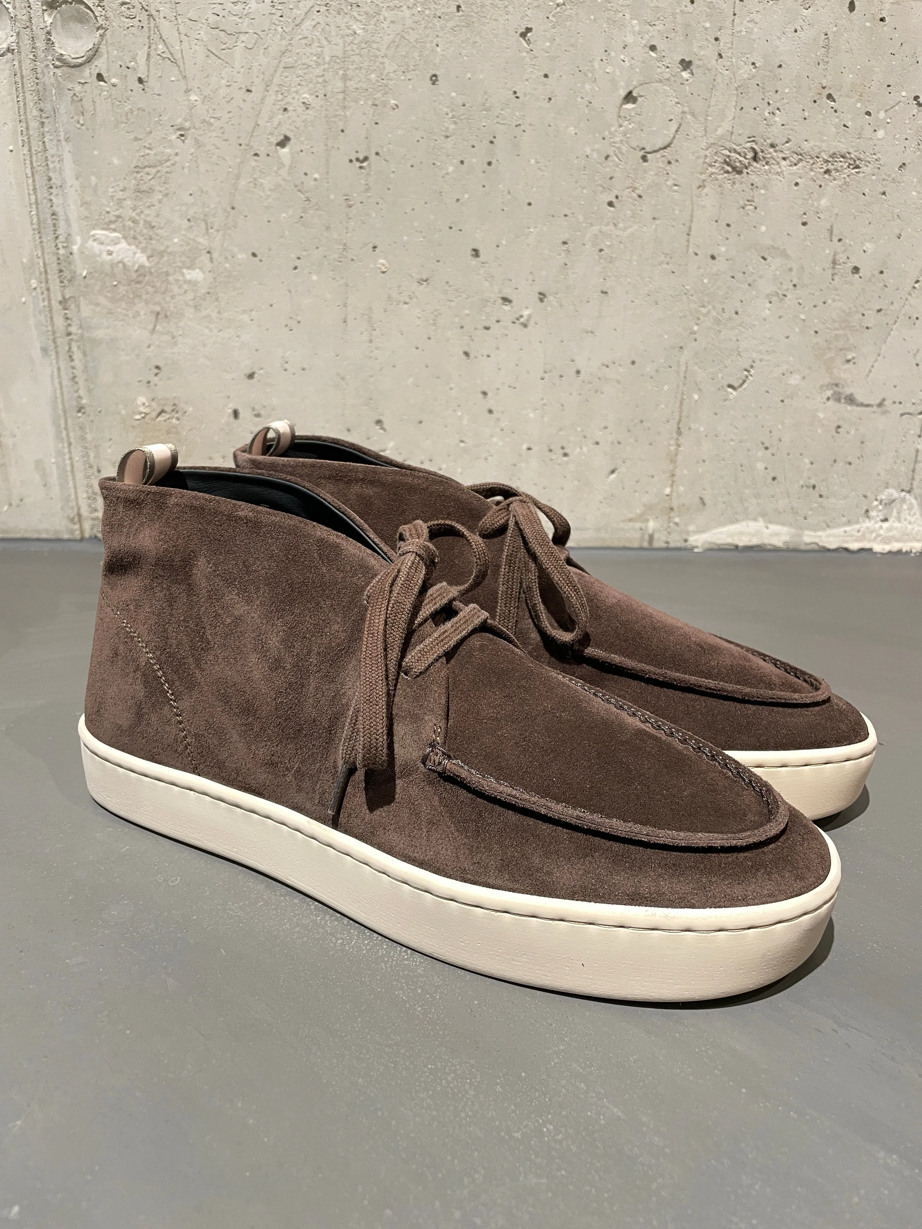 OFFICINE CREATIVE BUG CHUKKA BOOTS DARK BROWN