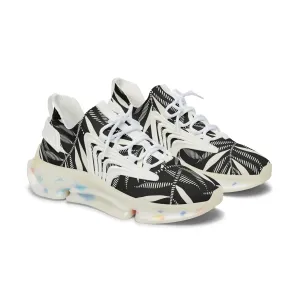 Palm Leaves Women's Mesh Sneakers