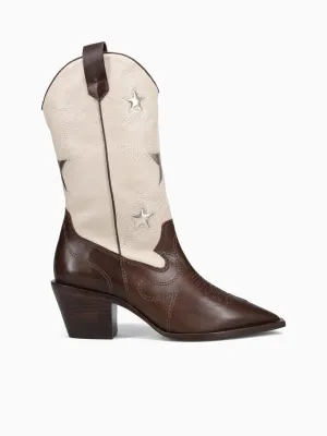 Tammy Mae Brown Offwhite leather