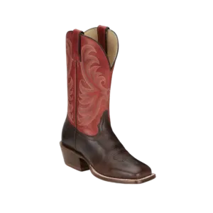 Tony Lama Women's Rowena Espresso Leather Cowboy Boots