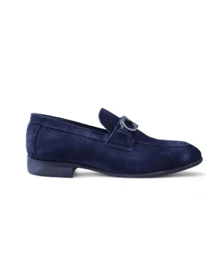 Zerga Mens Chello Navy Loafer